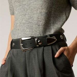 B-Low the Belt JORDANA MINI MOTO LEATHER BELT